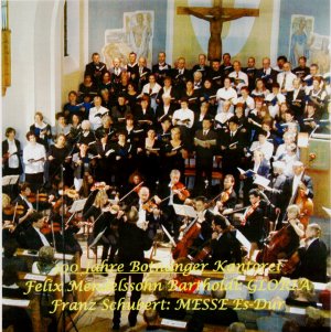 Titel der Doppel-CD Mendelssohn/Schubert