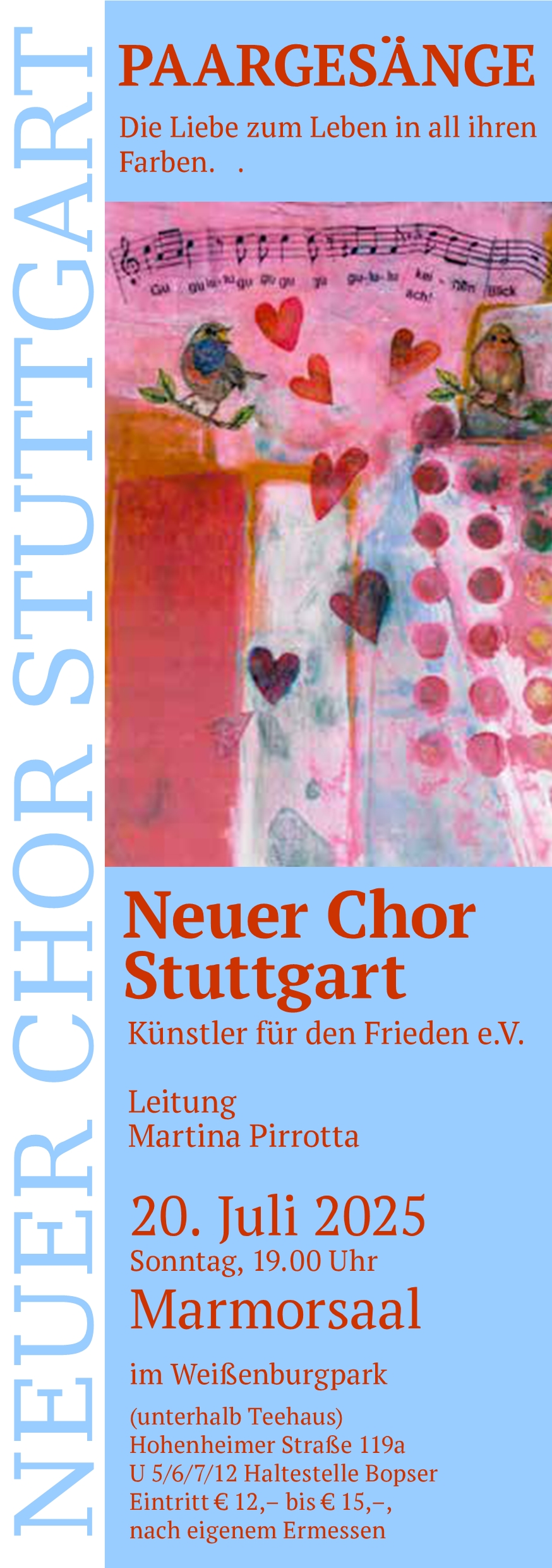 Flyer PAARGESÄNGE