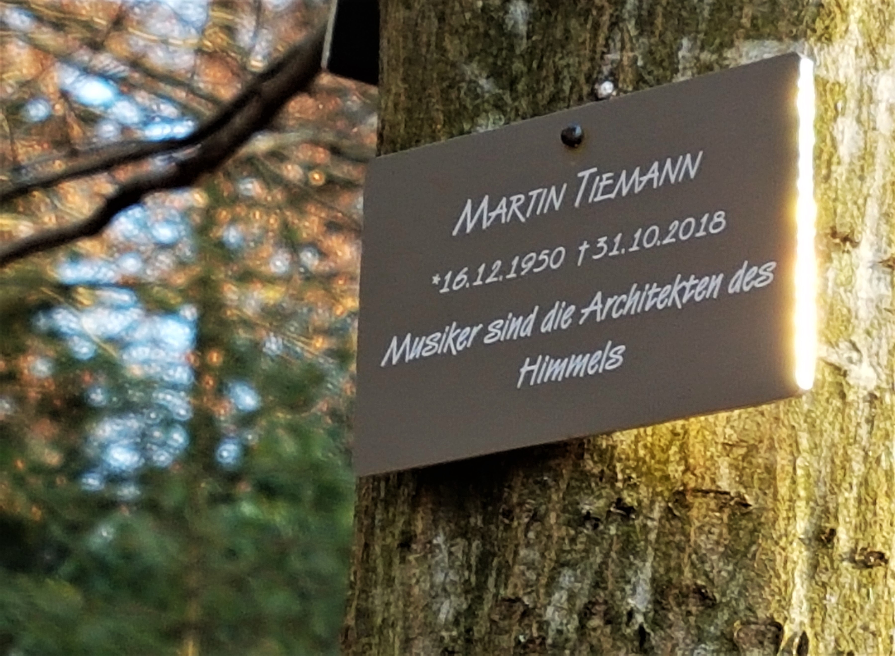 Grabstelle Martin Tiemann